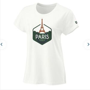 Wilson Womens Paris Tech T-shirt (Brand New)